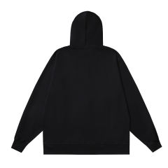 106_146 Off White Hoodie With Ziper
