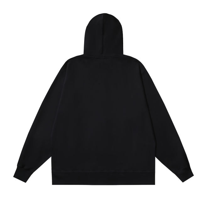 106_146 Off White Hoodie With Ziper