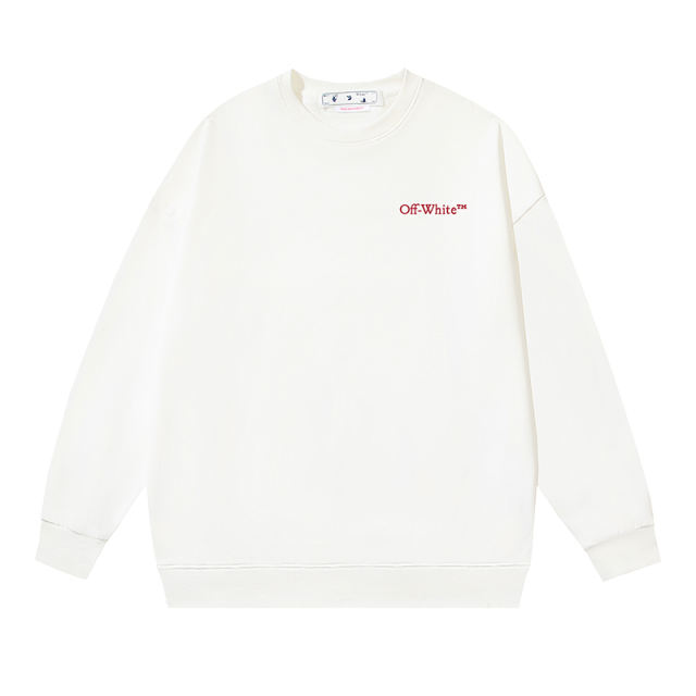 12_132 Off-White Crewneck