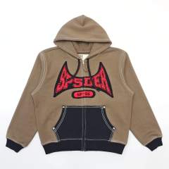 1:1 Quality  T&F Zip Hoodie 'Black' Zipper Hoodie 2 colors