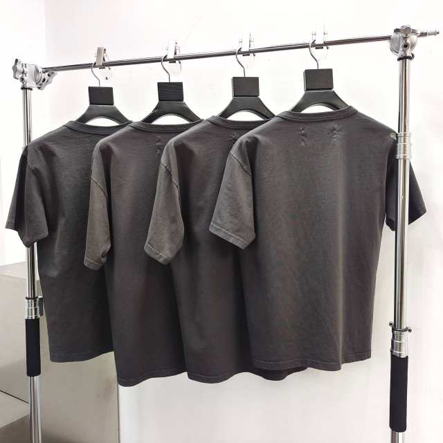 1:1 quality version  5EX Letter Washed Version Print Tee