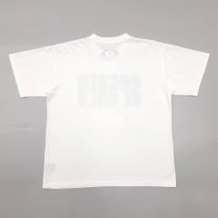 1:1 Quality  Spotted Black Letter Print Tee