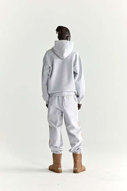 1:1 Quality  Arach Hoodie Heather Grey - SS25 Hoodie & Pants Set 2 colors