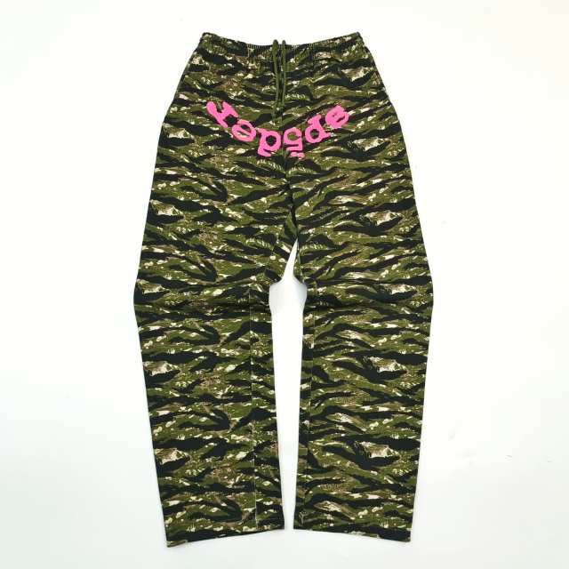1:1 Quality SS25  OG Web V2 Tiger Camo Hoodie Tiger Camo Hoodie & Pants Set