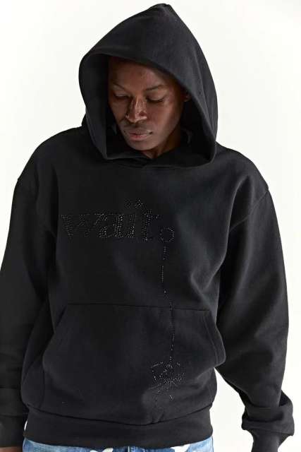 1:1 Quality  Rhinestone Hoodie 2 colors