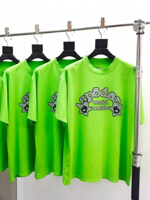 1:1 quality  Gray Five Star Print Tee