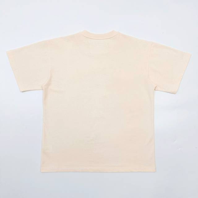 1:1 Quality  White and Red Web Beige Tee