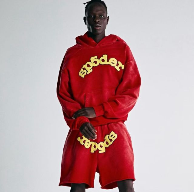 1:1 quality version  Yellow Logo Print Shorts