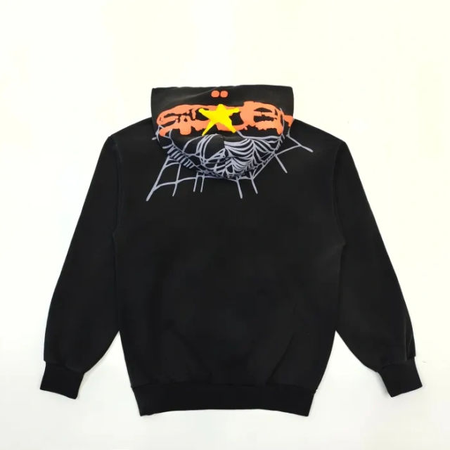 1:1 Top Quality  Web 555555 Hoodie Pants Black