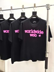 1:1 Quality  Web Tee Black/Pink Tee