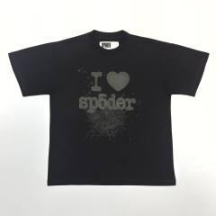 1:1 quality version  Black Heart Print Tee