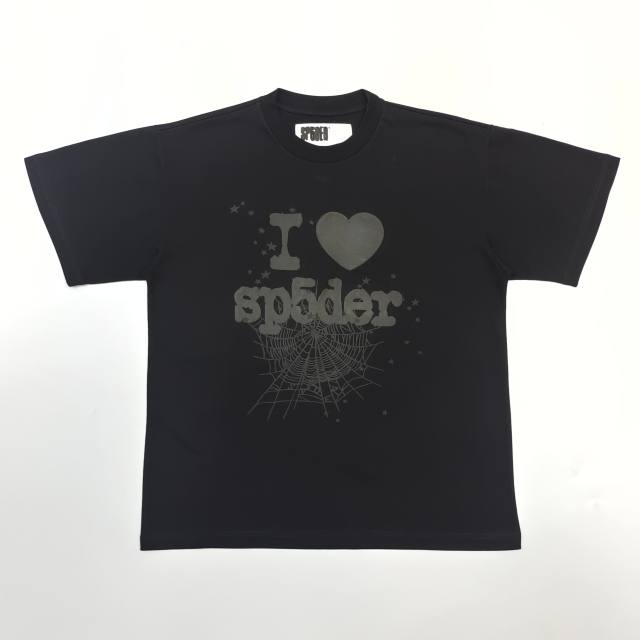 1:1 quality version  Black Heart Print Tee