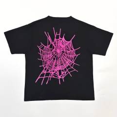 1:1 Quality  Web Tee Black/Pink Tee