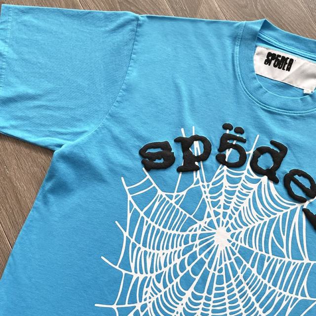 1:1 quality version  Blue Web Tee