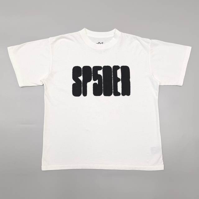 1:1 Quality  Spotted Black Letter Print Tee