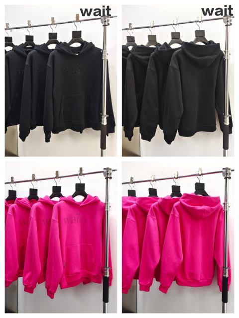 1:1 Quality  Rhinestone Hoodie 2 colors