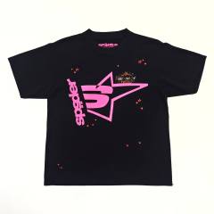 1:1 quality version  Back Inverted Letters Large 5 Printed Tee