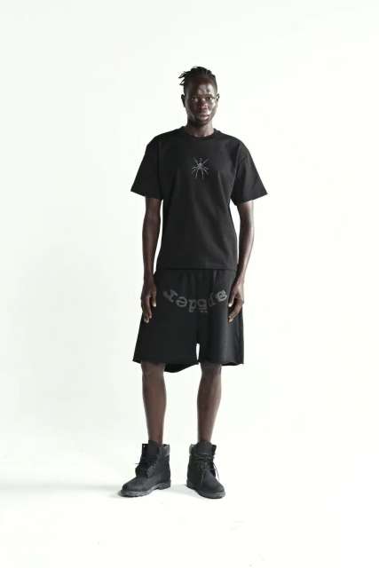 1:1 quality version  Rhinestone Spider Tee
