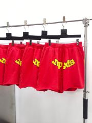 1:1 quality version  Yellow Logo Print Shorts