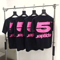 1:1 quality version  Back Inverted Letters Large 5 Printed Tee