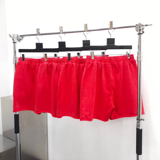1:1 quality version  Yellow Logo Print Shorts