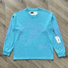 1:1 quality version  Foaming Print Star Long Sleeve T-Shirt 2 Colors