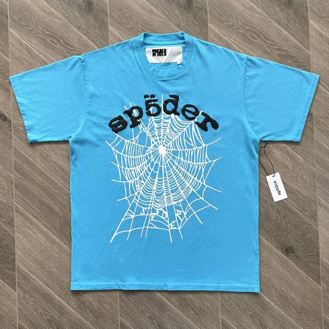 1:1 quality version  Blue Web Tee