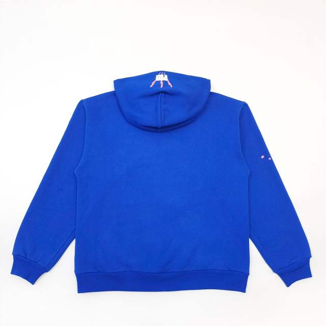 1:1 Quality  555 Web Blue Hoodie & Pants Set