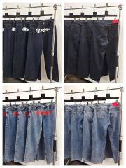1:1 Quality  Letter Printed V3 Jeans 2 colors