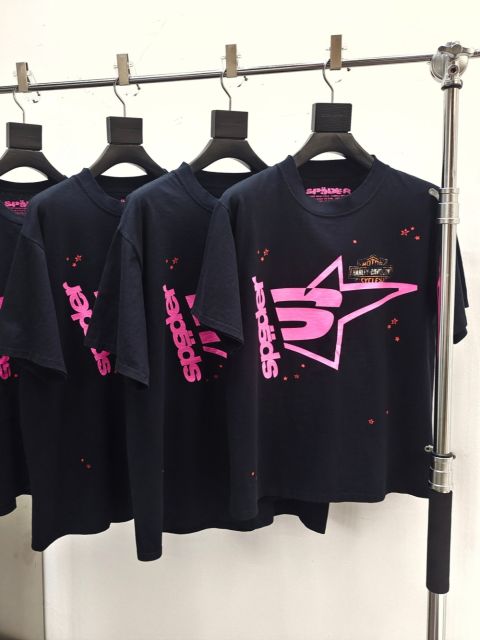 1:1 quality version  Back Inverted Letters Large 5 Printed Tee