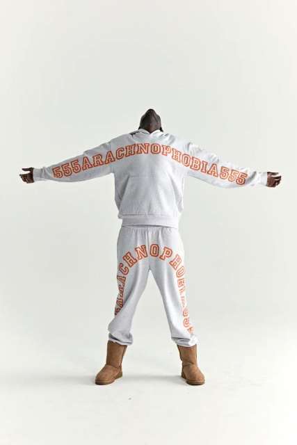 1:1 Quality  Arach Hoodie Heather Grey - SS25 Hoodie & Pants Set 2 colors