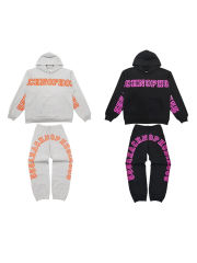1:1 Quality  Arach Hoodie Heather Grey - SS25 Hoodie & Pants Set 2 colors