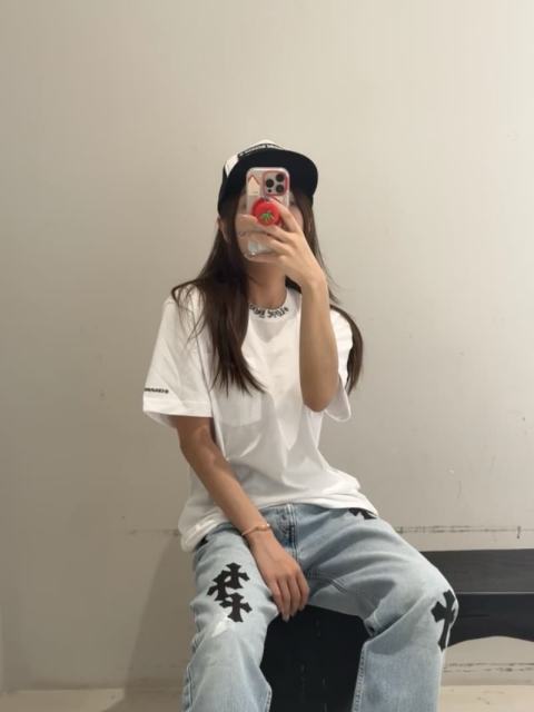 1:1 quality CH Limited Letter Print Tee