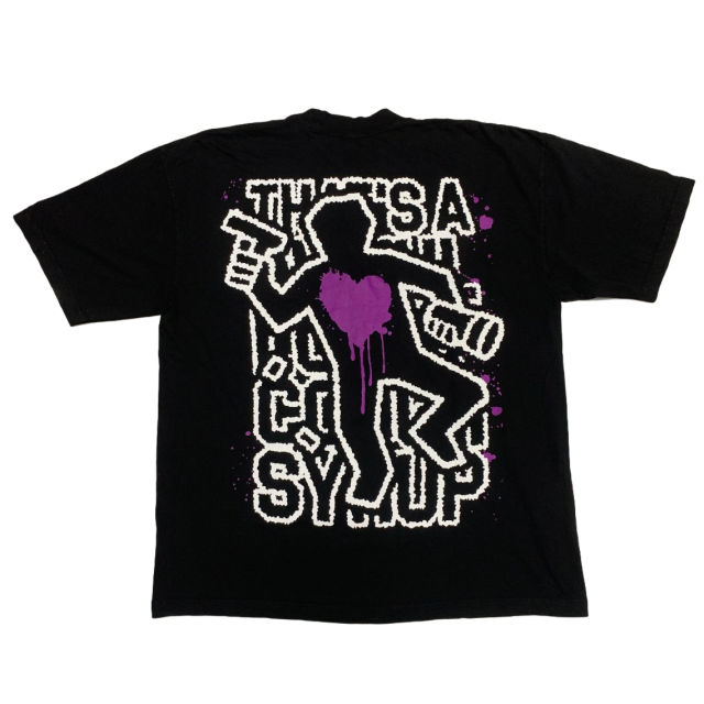 Cough Syrup Graffiti Print Tee