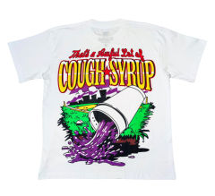 Cough Syrup Baseball Player Print Tee 2 colors