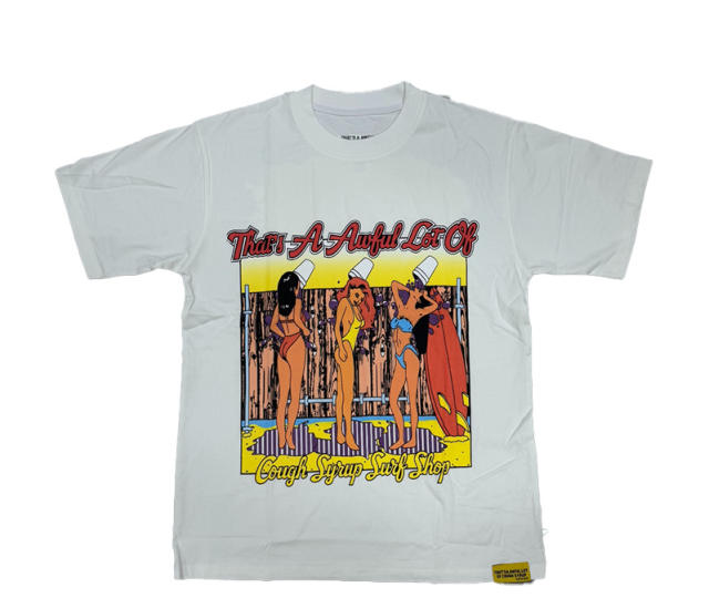 Cough Syrup Bikini beauty Print Tee