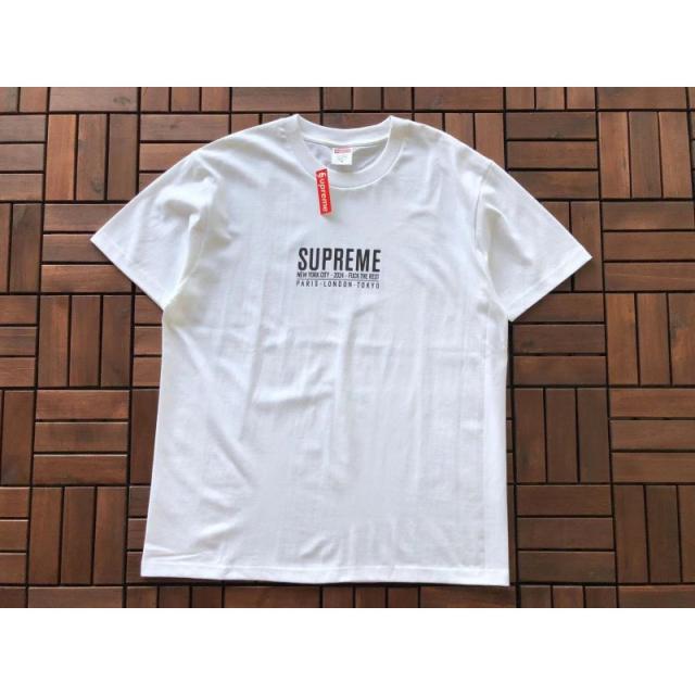 Suprem* Paris Tee White 24SS