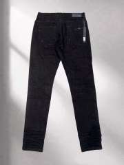 1:1 quality version Amir* pure black pleated jeans
