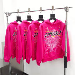 1:1 Quality Spider Worldwide Pi*k V2 Hoodie Pants Tracksuit