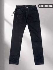 1:1 quality version Amir* pure black pleated jeans