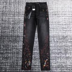 Amir* Splash Ink Black Jeans