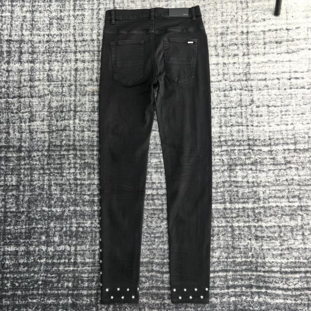 Amir* Star Black Jeans