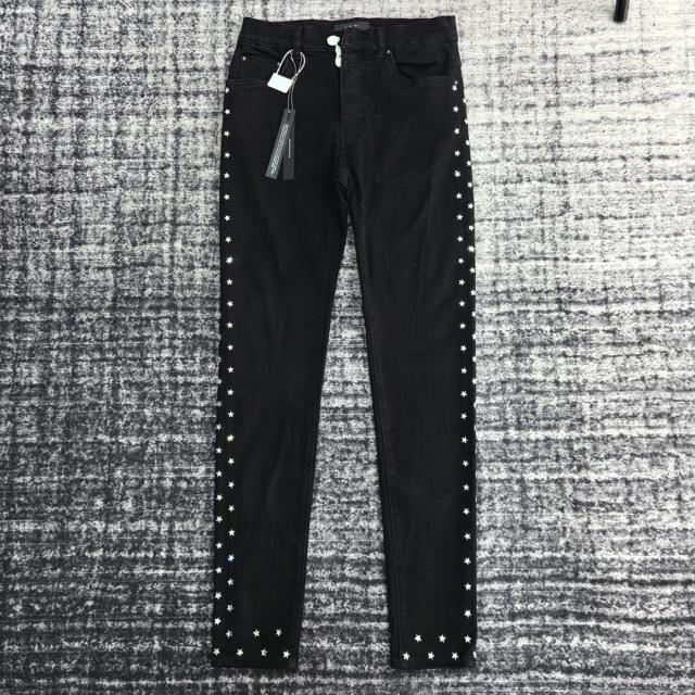 Amir* Star Black Jeans