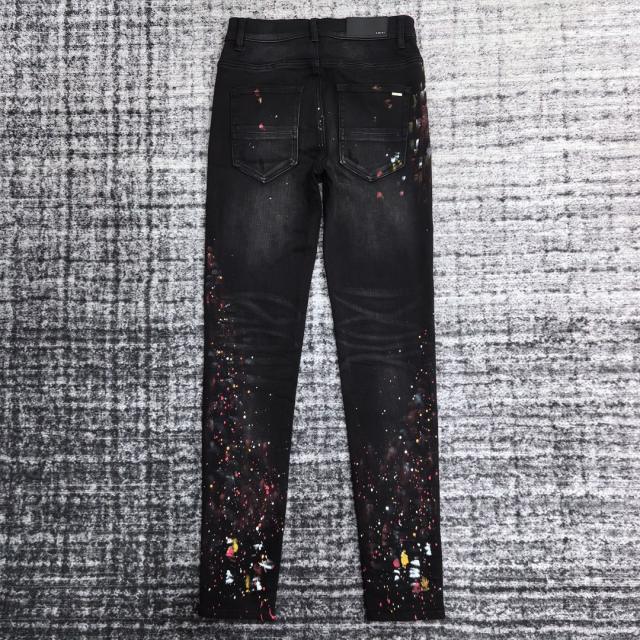 Amir* Splash Ink Black Jeans
