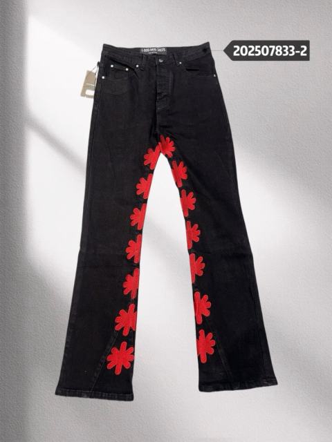 1:1 Quality LOST SHDW Black Jeans