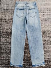 [Best Quality]1:1 Amir* Rhinestone Denim Pants