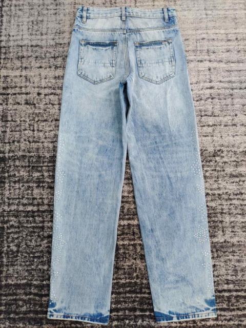[Best Quality]1:1 Amir* Rhinestone Denim Pants