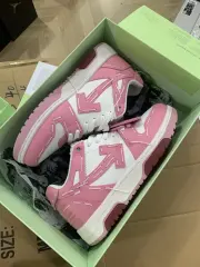 Off-White Out Of Office Low-Top Leather OW Sneakers Shoes White (Size 7-13)