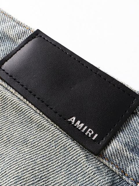 Amir* Embroidered Logo Denim Jeans