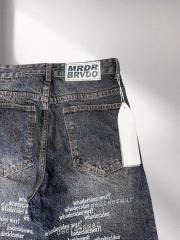 [Best Quality]1:1 Who Decides War Embroidered Jeans